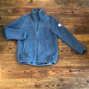 The North Face l Blue Gray Full Zip Campshire Fleece Jacket